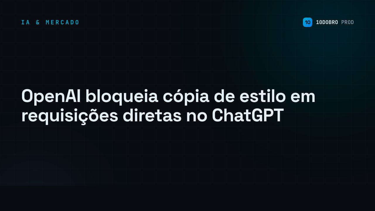 ChatGPT Begins Blocking Direct Requests to Copy an Author's Style
